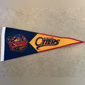 OHL Erie Otters Vintage Hockey Pennant AHL OHL NHL
